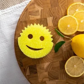 Scrub Daddy Sponge Fresh Lemon, galben
