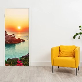 Fototapet pentru ușă - Plajă frumoasă (95x205cm)
