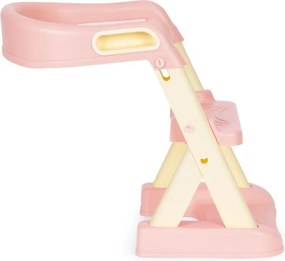 Scaun de toaletă pentru copii cu trepte - roz