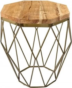 Masuta laterala design minimalist Diamond 50cm Salcam