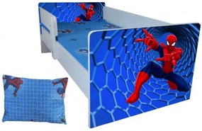 Pat tineret  Spiderman 2-9 ani ,saltea si pernuta cadou
