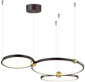 Altavola Design Aurora lampă suspendată 3x74 W negru LA111/P_50_3k_black