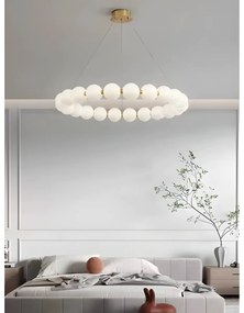 Lustră Nordică Suspendată cu 14 Bile și 40W – Design Modern și Funcționalitate, Model DM3870/14