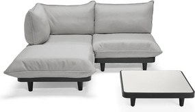 Set de grădină Paletti Medium Royal cu masă, culori multiple - Fatboy Culoare: Lup Gri