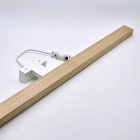 Aplică LED pentru oglindă Brilagi WOODY MIRROR LED/15W/230V IP44 stejar/alb