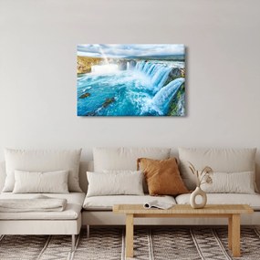 Tablou - Cascada Godafoss (90x60 cm)