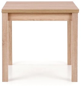 Masa extensibila Gracjan stejar sonoma - L 80-160 x l 80 x h 76 cm