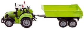 Tractor cu remorcă și basculantă din plastic 35cm