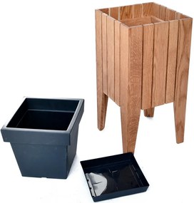Kvetináč OBAL drevený