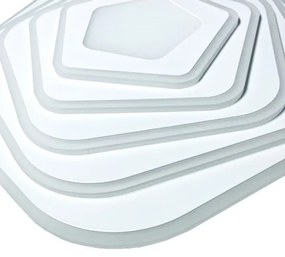 Plafonieră LED dimabilă LED/125W/230V 3000-6500K + telecomandă