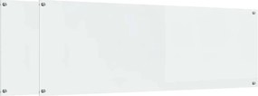 vidaXL Panou de bucătărie 2 pcs Transparent 120 x 40 cm