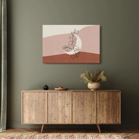 Tablou - Boho frunze N⁰2 (90x60 cm)