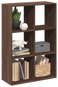 vidaXL Bibliotecă/separator cameră stejar maro 69,5x29x103,5 cm lemn
