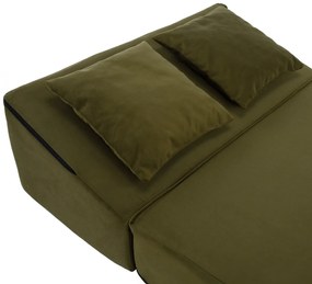 Scaun pliant/saltea PELOS, verde