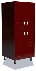 Soldat 60 cu 4 usi Zebra MDF tulip rosu