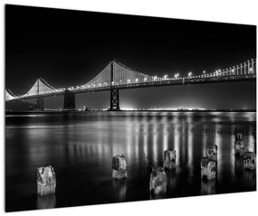 Tablou - pod albnegru (90x60 cm)