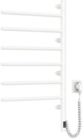 Radiator portprosop rotativ electric cu termostat ARABESQUE 196W/230V 81,8 cm IP44 alb