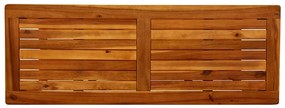 Masa consola de gradina 110x40x75 cm lemn masiv de acacia 1, 110 x 40 x 75 cm