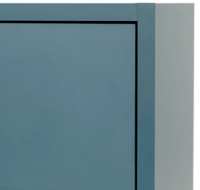 Boxie 1 ușă dulap de perete 40x40x37 cm albastru petrol