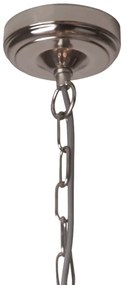 Lustra suspendata design clasic Bistro II 5L argintiu satin 1685-5SS SRT