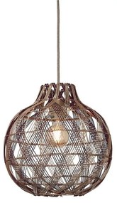 Lustra/Pendul Eco, Bambus, Mendoza natural/maro, S