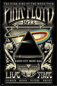 Poster Pink Floyd - The Dark Side of the Moon Tour 1973