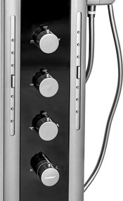 Panou de duș cu hidromasaj Aquajet gri