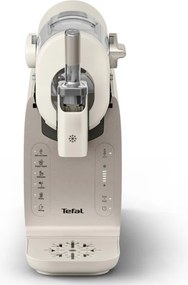 Aparat de inghetata 16in1 Tefal Freezi IG803AE0, 200 W, 1,4 l, 5 programe automate, Functionare silentioasa, Fara congelare prealabila, Alb/Argintiu