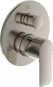 Baterie cada - dus incastrata Ideal Standard Connect Air argintiu Silver Storm fara corp ingropat