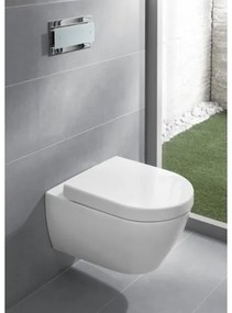 Villeroy & Boch 56001001 - Vas WC suspendat SUBWAY 2.0, ceramică, alb