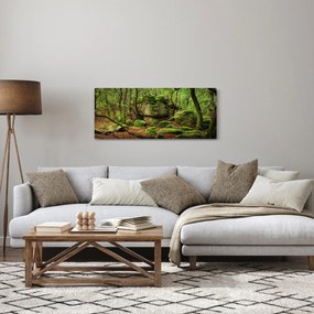 Tablou cu pădurea fermecată (120x50 cm)