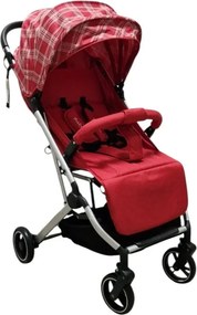Carucior sport ultracompact pentru copii BABY CARE 311 Transformabil in troller, Spatar reglabil in 3 trepte, Pozitie somn, Rosu