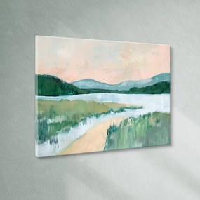 Tablou 70x100 cm Gouache Lake – Styler
