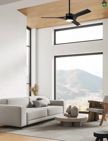 Lustra LED CCT cu ventilator si telecomanda THAI alb MA-8714
