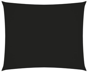 Parasolar, negru, 3,5x4,5 m, tesatura oxford, dreptunghiular Negru, 3.5 x 4.5 m