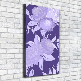 Tablou pe pânză Model floral