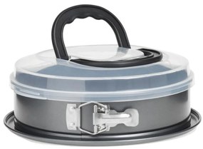 Formă pentru tort cu capac și mâner, Ø 26 cm, metal