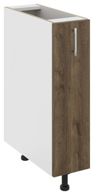 Corp Baza Jolly Karo, Stejar Bronz/Alb, 20 x 50 x 80 cm