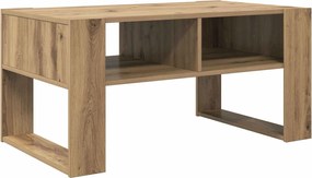 vidaXL Masă de cafea Stejar Artizanal 92 x 53 x 45 cm Lemn compozit