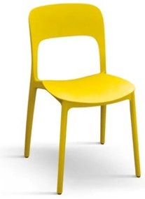 SCAUN ROSINNA -POLIPROPILENA- HORECA - GALBEN