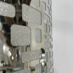 Lampă de masă ONLI BRUCE 1xE27/15W/230V 52 cm crom mat