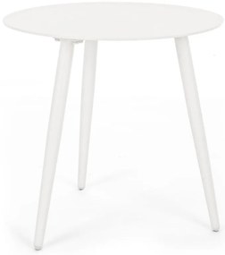 Măsuță de grădină rotundă din aluminiu ø 50 cm Ridley – Bizzotto