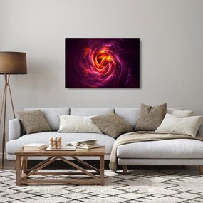 Tabloul cu abstracțiune modernă care luminează (90x60 cm)