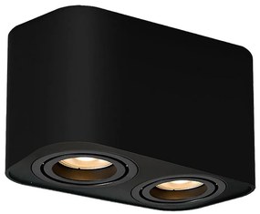 Spot KOBALD 2xGU10/42W/230V negru Rabalux 2053