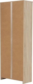 Dulap biblioraft, stejar sonoma, JOHAN 2 NEW 04