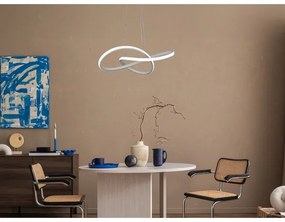 Lustră LED dimabilă suspendată pe cablu LED/65W/230V 3000-6500K + telecomandă