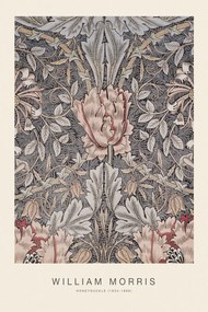 Artă imprimată Honeysuckle (Special Edition Classic Vintage Pattern) - William Morris, (26.7 x 40 cm)