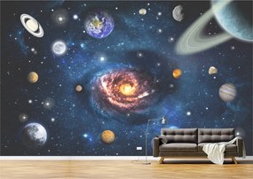 Tapet Premium Canvas - Planetele si Cerul