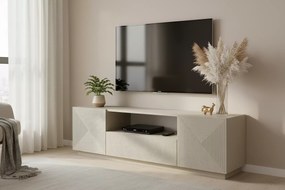 Comodă TV cu sertar și nișă Asha 167 cm - cașmir
