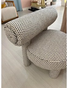 Fotoliu pentru copii MAVI bej/negru